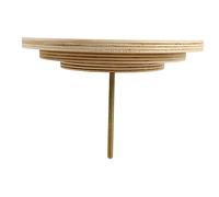 HOMOBABE Rascador De Gato Resistente Disco De Madera Accesorio Estable para Estanterías De Mascotas para Fomentar Bienestar De Tu Gato
