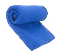 HOMOBABE Saco De Dormir De Forro Polar Doble Cara 180x75 Cm Manta Ligera para Camping y Picnic Esterilla Portátil Transpirable para Adultos Actividades Al Aire Libre