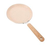 HOMOBABE Sartén Antiadherente para Crepes y Pancakes Sartén Redonda para Desayunos y Tortillas y Rápida Compatible con Inducción y de Limpiar