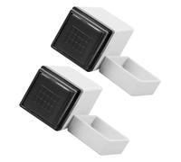 HOMOBABE Sello de Acordes para Guitarra y Ukelele de Alta Durabilidad, Material Abs, 2 Piezas, Adecuado para Principiantes y Práctica Rápida