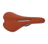 HOMOBABE Sillín de Bicicleta Hueco Marrón para Hombre, Cómodo y Resistente al Agua, Material TPU y Plástico, Adecuado para Ciclismo en Bicicletas de Carretera y Gravel
