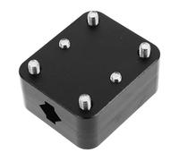 HOMOBABE Soporte de Navegación GPS para Motocicleta Montaje en Manillar de Aleación de Aluminio 12-16 MM Color Negro Soporte para Teléfono Móvil para Viajes y Rutas Seguras