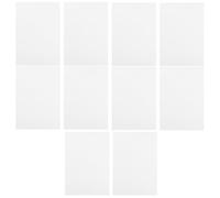 HOMOBABE Tablero de Espuma Blanco 10 Hojas 4 MM A4 para Bricolaje Creativo y Desarrollo de Habilidades Sociales en