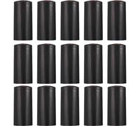HOMOBABE Tapones de Vino Retráctiles de Pvc Negro Fáciles de Usar y Ahorran Espacio Bordes Redondeados 300 Piezas para Botellas de Vino Tinto
