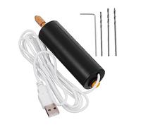 HOMOCONO 1 pieza Mini Taladro Eléctrico Portátil USB para DIY Herramienta de Perforación Creativa para Joyería y Accesorios