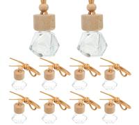 HOMOCONO 10 Piezas Colgante De Botella De Perfume Difusor Para Coche Recipientes Pequeños Para Perfume Frascos De Colgantes Para Coche