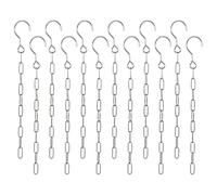 HOMOCONO 12 Piezas de Perchas de Espacio Optimizado de Acero Inoxidable para Armario Fuerte Capacidad de Carga y Diseño Resistente para Organizar Ropa Closet