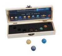HOMOCONO 1juego Adornos Educativos Del Sistema Solar Natural Planetas Para Decoración De Escritorio y Colección