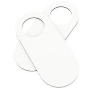 HOMOCONO 2 Letreros de Madera en Blanco para Manualidades Gancho para Puerta, Decoración Simple y Ligera para Hogar, Oficina y Proyectos DIY