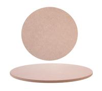 HOMOCONO 2 Piezas de Placa de Escultura de Cerámica Redonda de Tablero de Densidad Comprimida Superficie Lisa para Creaciones Artísticas y Modelado de Arcilla