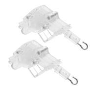 HOMOCONO 2 Piezas Gancho para Persianas con Mecanismo de Inclinación Control Rápido y Seguro Accesorios para Cortinas Enrollables Kit para Instalación y Ajuste de Luz Ventanas