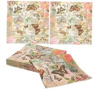 HOMOCONO 20hojas Servilletas De Fiestas Unidades Decorativas Colores Brillantes Día Madre