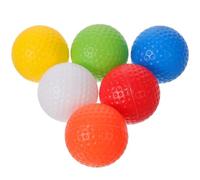 HOMOCONO 22 Piezas Bola Hueca No Porosa de Entrenamiento, Doble Capa PP | Pelota Suave y Flexible, Práctica de Swing en Casa, Segura Muebles y Cristales, Uso Recreativo Color Aleatorio