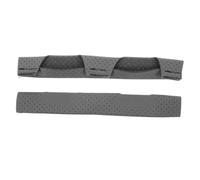 HOMOCONO 2Piezas Banda de Sudor Reutilizable para Seguridad Forro Lavable de Accesorios de Protección Personal Material de Cuero Sintético y Esponja Efecto Antitranspirante