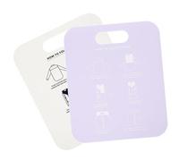 HOMOCONO 2piezas Doblador De Ropa Tablero Antiarrugas para Camisetas Organizador De Ropa Práctico y Conveniente Casa