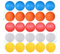 HOMOCONO 30 Piezas Pelota de Práctica Hueca No Porosa PP | Ligera y Flexible, Tacto Suave, Uso en Pilates y Ejercicios, Práctica en Casa o Gimnasio