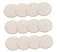 HOMOCONO 36piezas Esponjas Exfoliantes De Luffa Natural Para Rostro De Almohadillas Limpiadoras Suaves Para Piel Para Desmaquillado y Cuidado Facial