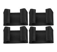 HOMOCONO 4 Piezas Clips para Muebles de Ratán Sujetadores Resistentes para Sillas y Sofás Accesorios para Hogar Oficina y Tienda Color Negro