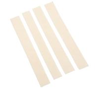 HOMOCONO 4 Piezas de Tiras de Fieltro para Teclas de Instrumentos Musicales, Reducen Fricción y Ruido, Protección para Teclas en Instrumentos de Viento