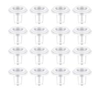 HOMOCONO 40piezas Unidades de Tapa de Barra Inferior para Persianas Horizontales Accesorios de Cierre para Persianas de Plástico Fácil Instalación para Barra y Cuerda