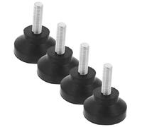HOMOCONO 4piezas Patas Regulables Ajustables para Muebles Niveladores De Pesada Pies De Nivelación para Máquinas Absorción De y Fijación para Estanterías y Armarios