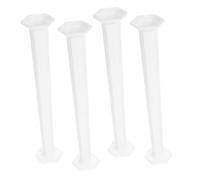 HOMOCONO 4piezas Roman Pillar Statue Decoración De Columna Miniatura para Fotografía y -Landscaping