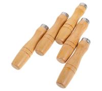 HOMOCONO 5 Mangos de Madera para Mejor Control para Lima y Herramientas de Corte Diseño Ergonómico y Agarre Cómodo en Trabajos de Carpintería
