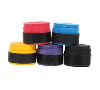 HOMOCONO 5 Piezas Grips de Raqueta Antideslizantes, Control Mejorado | PU Esmerilado Seco, Tacto Cómodo y Elástico, para Pádel y Tenis, Uso en Pistas Interiores y Exteriores
