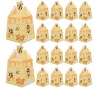 HOMOCONO 50 Cajas De Dulces Con Forma De Cajas Para Para Fiestas De Abejas Showers Bodas Cumpleaños Fiestas Infantiles