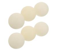 HOMOCONO 6 Piezas Pelota de Hockey Callejero de PVC Que Resplandece para Juegos Grupales Pase Preciso y Color Verde Luminoso