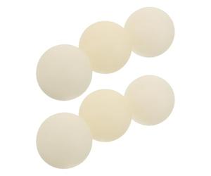 HOMOCONO 6 Piezas Pelota de Hockey Callejero de PVC Que Resplandece para Juegos Grupales Pase Preciso y Color Verde Luminoso