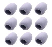 HOMOCONO 9 Piezas Funda Eva para Micrófono Funda Protectora Antiviento para Micrófono Antinoise Respirable para Ktv Reuniones