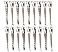 HOMOCONO Accesorio Adecuado para Decoración y Peinados 20 Pinzas Cabello para Mujer de Acero Inoxidable Horquillas Sencillas y Clásicas en Salones