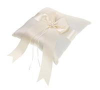 HOMOCONO Almohada de Tela de Anillo para de Boda en Color, Cojín Decorativo con Tacto Cómodo para Propuesta y Exhibición en Fiestas y