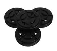 HOMOCONO Almohadillas de Goma para Elevador de Coche de 4 Piezas, Resistentes Compresión Distancia entre Orificios de 7 Cm para Gatos de Dos Postes