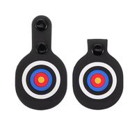 HOMOCONO Almohadillas Protectoras para Extremidades de Tiro con Arco, Material Goma, 2 Piezas, Diseño Universal Negro, Mejora la Estabilidad Manual para Competencias al Aire Libre