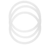 HOMOCONO Anillos de Goma para Cuencos 3 Piezas, Cojines de 8,5 Cm, Tapetes Antideslizantes para Cuencos Sonoros, Accesorios para Meditación y Rituales Budistas
