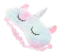 HOMOCONO Antifaz de Ojos para Dormir Unicornio Material y Correa Que No Engancha, Recomendado para Uso en Viajes, Trabajo y Momentos de Descanso