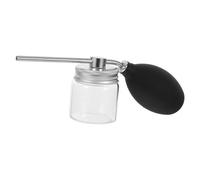 HOMOCONO Aplicador Pulverizador para Fibras Capilares Precisión y Dispersión Uniforme, Material de Silicona y Vidrio para Espesar Cabello Peine para Línea Frontal