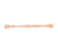 HOMOCONO Balaustre de Madera sin Terminar para Mejoras del Hogar Diseño Pequeño de Puente, Adecuado para Proyectos de Bricolaje en Espacios Exteriores y Decoración de Escaleras