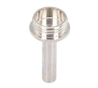 HOMOCONO Biela de Trompeta de Acero Inoxidable para Vástago del Pistón, Mejora la Fluidez al Tocar y Es Fácil de Reemplazar, Accesorio Adecuado para Trompetas Plata