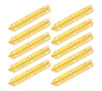 HOMOCONO Bisagras para Cajas de Madera Pequeñas, 10 Piezas de Estaño Diseño Giratorio, para Joyería y Proyectos de Bricolaje en Entornos Comerciales