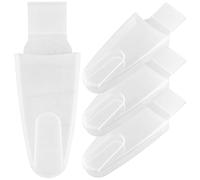 HOMOCONO Bolsa de Cintura para Tijeras de Jardín Transparente 4 Piezas, Funda Protectora Multifunción de PP Ligera y Portátil para Podadoras y Herramientas de Jardinería, Organizador