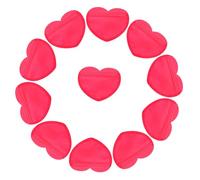 HOMOCONO Bolsitas Autosellables Para Joyas Corazón 100 Unidades Transparentes Para Embalaje Duraderas