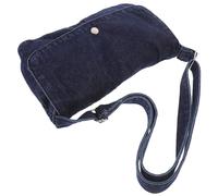 HOMOCONO Bolso Bandolera de Mezclilla Azul, Casual, Grande, Ajustable