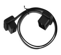 HOMOCONO Cable de Extensión Plano de 16 Pines Macho a Hembra de 60cm Compatible Impresoras y Computadoras, Material Metálico y Goma, Conexión Versátil Plug And Play