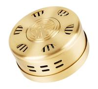 HOMOCONO Caja de Moxibustión Portátil Ligera y Resistente de Cobre Dorado Varios estilos para Tratamiento de Moxa Vida Diaria Trabajo