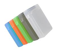 HOMOCONO Caja Protectora Rígida para Disco Duro 2.5 Pulgadas 5 Piezas para Almacenamiento Portátil Doméstico Oficina Colores