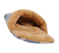 HOMOCONO Cama para Hámster Dibujos Animados, Cálida y Cómoda, de Tela | Refugio para Pequeños Roedores y Ratas, Saco de Dormir Lavable, para Casa de Mascota, Suave y Cortaviento