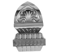 HOMOCONO Capuchón Para Valla De Acero Inoxidable Decoración Práctica y Duradera Remate Metálico Para Poste Protección Resistente Para Jardín y Exteriores Instalación Fácil Con Diseño Elegan